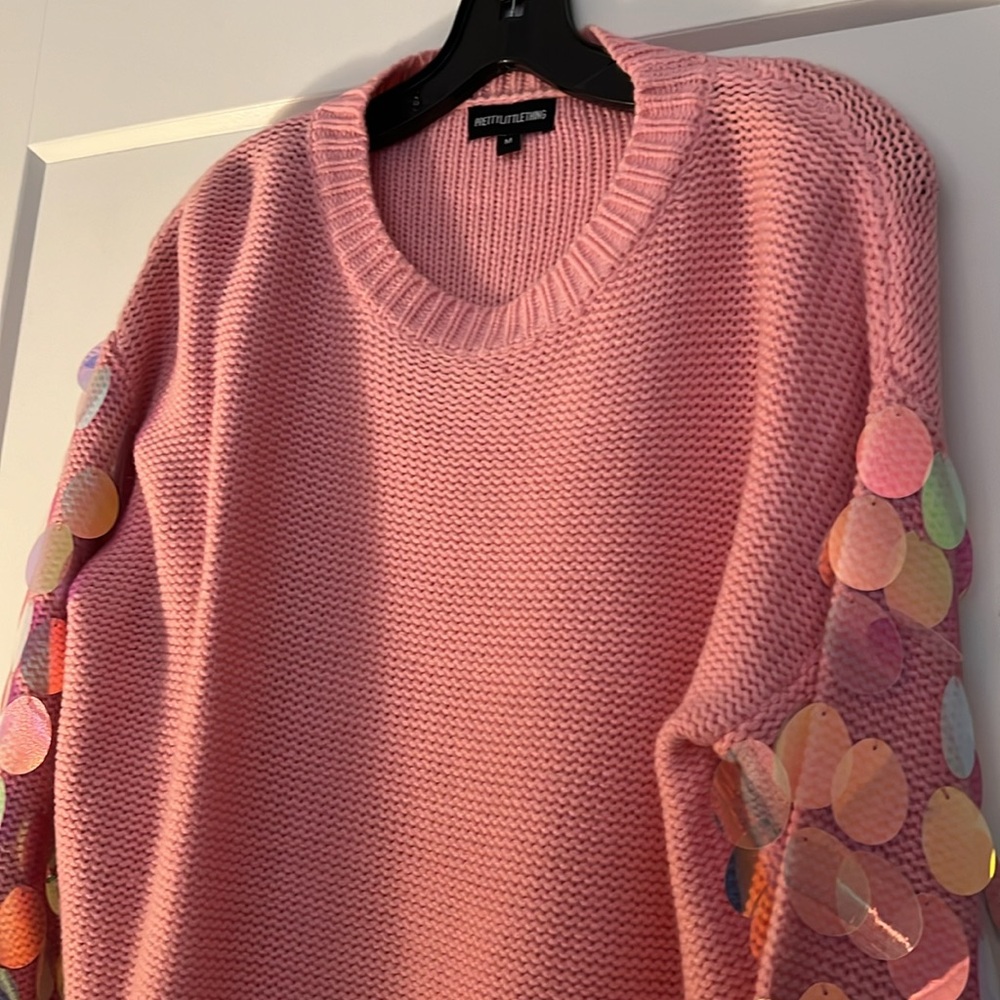 Pretty Little Thing sequin jumper